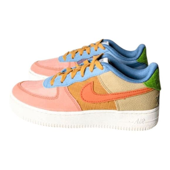 NIKE Air Force 1 Low '07 LV8" Sneakers Size 5.5Y/W7 - Picture 2 of 11